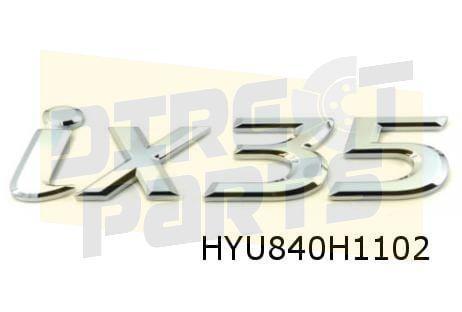 Hyundai iX35 achterklepembleem tekst ''iX35'' Origineel!  86, Auto-onderdelen, Carrosserie en Plaatwerk, Hyundai, Nieuw, Verzenden