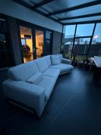 Lichtgrijze Zita hoekbank - 4 persoons, Huis en Inrichting, Banken | Bankstellen, Ophalen, Hoekbank, Zo goed als nieuw, Stof