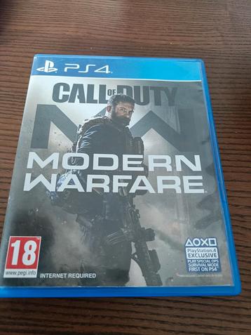 PlayStation 4 game call of duty modern warfare beschikbaar voor biedingen