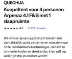 Quechua Arpenaz 4.1 F&B Tent - Nieuw!, Ophalen of Verzenden, Nieuw, Tot en met 4