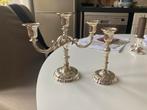 Verzilverde kandelaars - BMF, Ophalen of Verzenden, Zo goed als nieuw