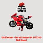 Wall Mount for LEGO Technic - Ducati Panigale V4 S (42202), Ophalen of Verzenden, Nieuw, Complete set, Lego