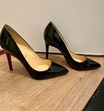 Louboutin pumps maat 39, Zwart, Ophalen of Verzenden, Zo goed als nieuw, Schoenen met hoge hakken