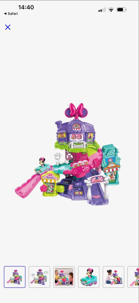 vtech toet toet twee sets minnie en mickey met diverse autos, Ophalen, Zo goed als nieuw, 2 tot 4 jaar