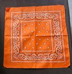 Oranje bandana /orange bandana, Ophalen of Verzenden, Zo goed als nieuw