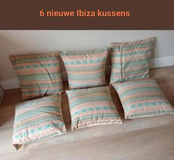 6 nieuwe Ibiza kussens beschikbaar voor biedingen