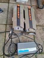 Fiets accu met laader, Ophalen, Gebruikt, Giant