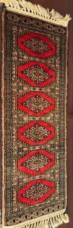 Vintage Rood/Beige Tapijt - Uniek Design, Ophalen, Minder dan 50 cm, Gebruikt, 100 tot 150 cm