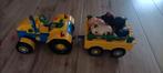 Tractor met aanhang + dieren + geluid, Ophalen, Zo goed als nieuw, Speelset, Met geluid