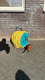 Gardena slanghaspel met dikke slang., Ophalen, Zo goed als nieuw