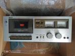 Akai CS-703D Cassettedeck - Vintage Audio, Ophalen of Verzenden, Enkel, Akai, Tape counter