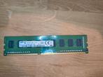Samsung 4GB DDR3 PC3-12800U Geheugen, Gebruikt, DDR3, Ophalen of Verzenden, Desktop