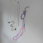Sieradenpakket met o.a. echt zilver= €25,- totaal!, Sieraden, Tassen en Uiterlijk, Verstelbaar, Ophalen of Verzenden, Zo goed als nieuw