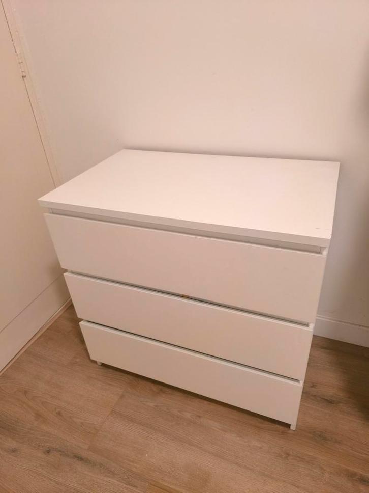 Ikea Malm ladekast, Huis en Inrichting, Kasten | Dressoirs, Gebruikt, 50 tot 100 cm, 25 tot 50 cm, Met lade(s), Kunststof, Overige materialen