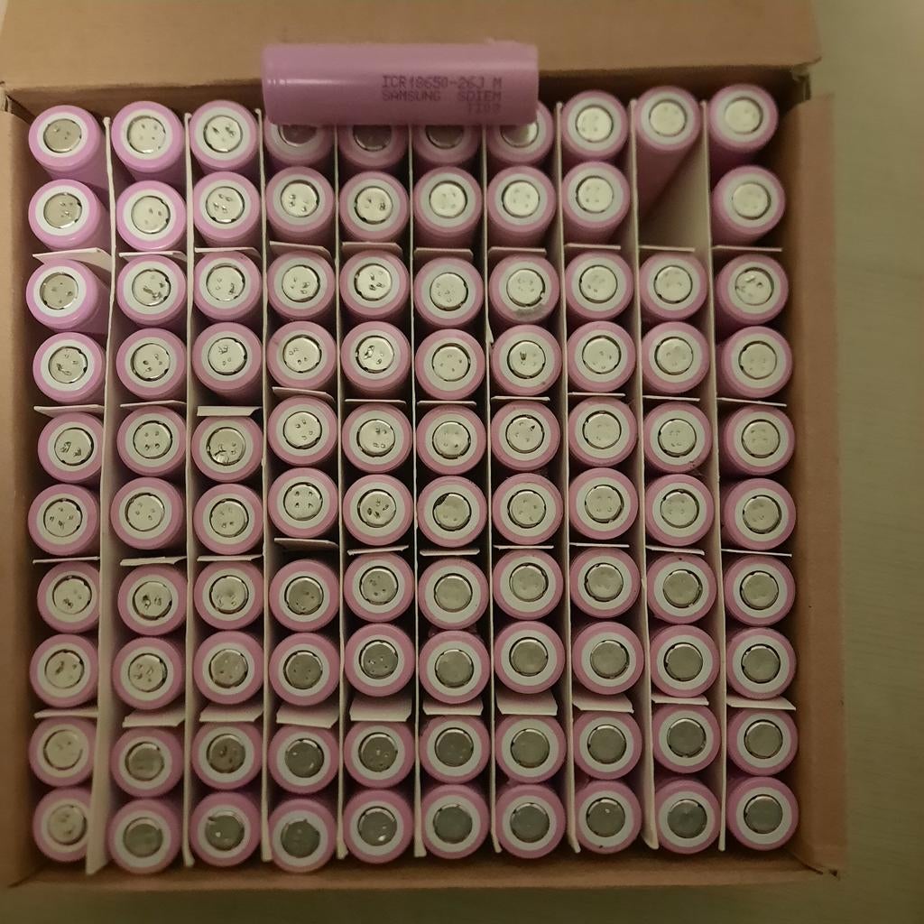 Samsung 18650, Audio, Tv en Foto, Accu's en Batterijen, Ophalen, Gebruikt