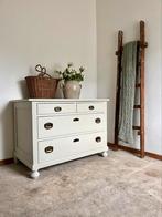 Grenen ladekast commode halkast brocante kast, Ophalen, 5 laden of meer, 50 tot 100 cm, Zo goed als nieuw