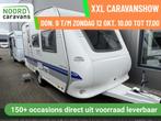 Hobby De Luxe 400 KB VOORTENT + 4 PERS + STAPELBED, Caravans en Kamperen, Caravans, Hobby, Bedrijf, 750 - 1000 kg, 5 tot 6 meter