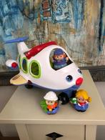 Fisher Price-gezellig vliegtuig met bemanning en muziek, Kinderen en Baby's, Speelgoed | Fisher-Price, Met geluid, Zo goed als nieuw