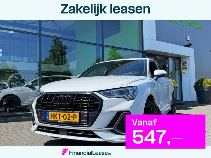 Audi Q3 35 TFSI 3X S-Line* Keyless * Matrix Led * Camera, Auto's, Audi, Bedrijf, Lease, Financial lease, Q3, 4x4, ABS, Achteruitrijcamera