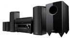 hometheater set surround onkyo, Audio, Tv en Foto, Home Cinema-sets, Zo goed als nieuw, 5.1-systeem, Overige spelers, Ophalen