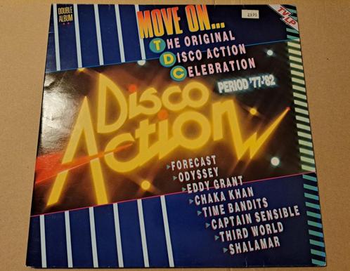 Various - Disco Action Move On, Cd's en Dvd's, Vinyl | Verzamelalbums, Zo goed als nieuw, Overige genres, 12 inch, Ophalen of Verzenden