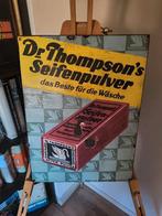 mooi emaille bord Dr thompson seifenpulver, Verzamelen, Ophalen of Verzenden, Gebruikt, Reclamebord
