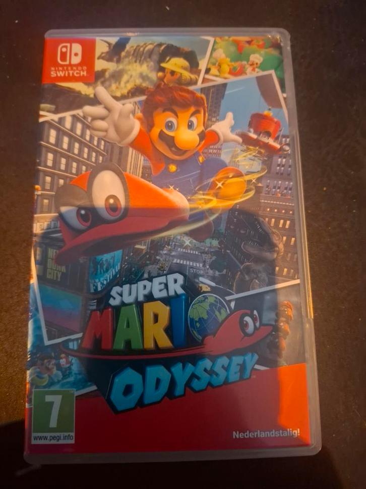 Super Mario Odyssey - Nintendo Switch, Spelcomputers en Games, Games | Nintendo Switch, Zo goed als nieuw, Platform, 1 speler
