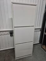 Ikea Bissa schoenenkast - Wit - 3 vakken, Huis en Inrichting, Kasten | Schoenenkasten, Ophalen, Gebruikt, Modern