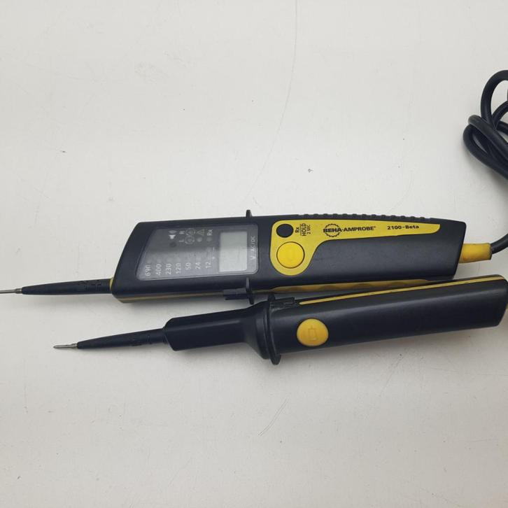 Beha-Amprobe 2100-Beta – Professionele tweepolige spanning, Doe-het-zelf en Verbouw, Meetapparatuur, Zo goed als nieuw