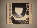 Boek HOW TO DJ (PROPERLY), Ophalen of Verzenden, Zo goed als nieuw