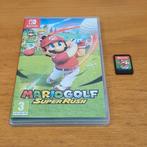 SWITCH | Mario GOLF Super Rush, Spelcomputers en Games, Games | Nintendo Switch, Gebruikt, Ophalen of Verzenden, Sport, 3 spelers of meer