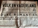 Volk en Vaderland 1941 - NSB Krant, Ophalen of Verzenden, Nederland, Boek of Tijdschrift