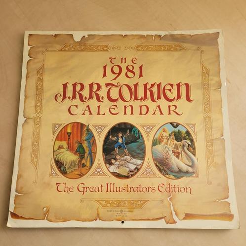 J.R.R. Tolkienkalender 1981, Antiek en Kunst, Kunst | Litho's en Zeefdrukken, Ophalen of Verzenden