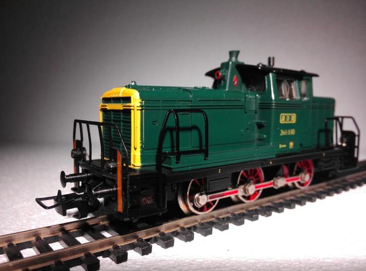 Fleischmann 4226 ABR 260.030 NMBS + A.B.R. bedrijfsfolders, Hobby en Vrije tijd, Modeltreinen | H0, Zo goed als nieuw, Locomotief