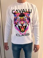 Witte Cavalli sweater met opdruk nieuw maat M, Maat 48/50 (M), Nieuw, Ophalen of Verzenden, Wit