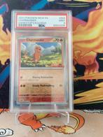 PSA 9 Charmander - Mew 151 - GameStop Promo, Ophalen of Verzenden, Nieuw, Losse kaart, Foil