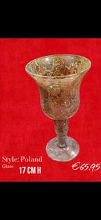 Mooie kelk glas, Antiek en Kunst, Ophalen of Verzenden