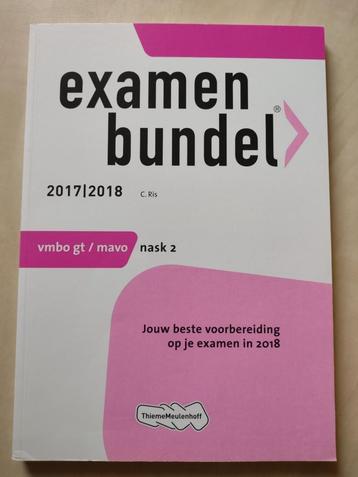 Examenbundel vmbo-gt/mavo Nask2  2017/2018, z.g.a.n. beschikbaar voor biedingen