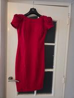 Rode jurk, Kleding | Dames, Ophalen of Verzenden, Knielengte, Maat 36 (S), Rood