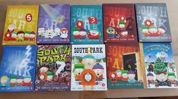South park seizoen 1 t/m 9 DVD beschikbaar voor biedingen