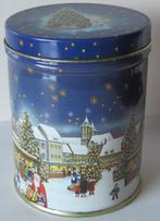blikje van Teamasters of London met beeld van kerstmarkt, Verzamelen, Blikken, Ophalen of Verzenden, Zo goed als nieuw, Thee, Overige merken