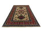 Perzisch tapijt - Kazak - 263 x 174 cm - Handgeknoopt kleed, 150 tot 200 cm, Crème, Ophalen of Verzenden, Rechthoekig