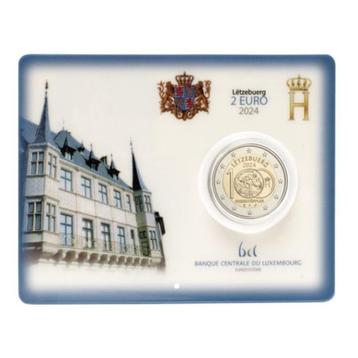 2 Euro Luxemburg 2024  - Feiersteppler - BU Coincard met MMT beschikbaar voor biedingen