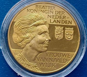 Penning Beatrix Koningin derNederlanden Vrouwe van Naaldwijk beschikbaar voor biedingen