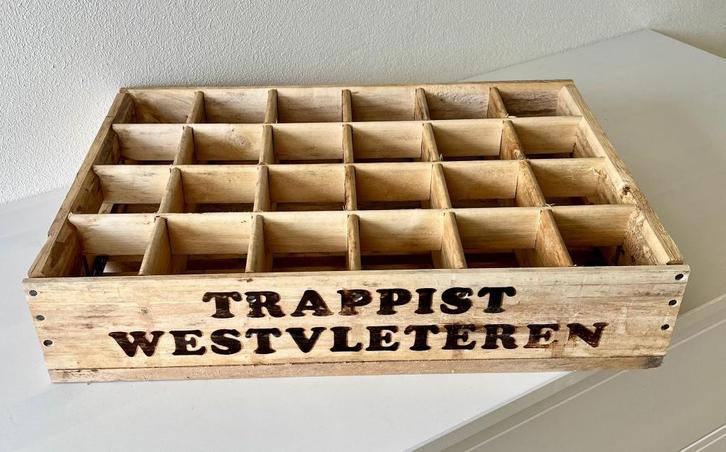 Leeg krat Westvleteren bier, Verzamelen, Biermerken, Zo goed als nieuw, Overige typen, Overige merken, Ophalen of Verzenden