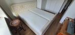 Pullman 2-persoons boxspring bed, 200x180 cm, Ophalen, Gebruikt, Crème, Klassiek