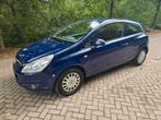 Opel Corsa 1.0 12V 3D 2009 Blauw, Auto's, Voorwielaandrijving, Zwart, Blauw, Handgeschakeld