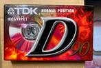 Cassetebandje TDK D90, Cd's en Dvd's, Cassettebandjes, 2 t/m 25 bandjes, Overige genres, Ophalen of Verzenden, Zo goed als nieuw