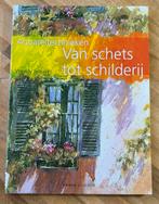 Van Schets tot Schilderij - Wendy Jelbert - Nieuw!, Ophalen of Verzenden, Nieuw, Schilder- en Tekenkunst