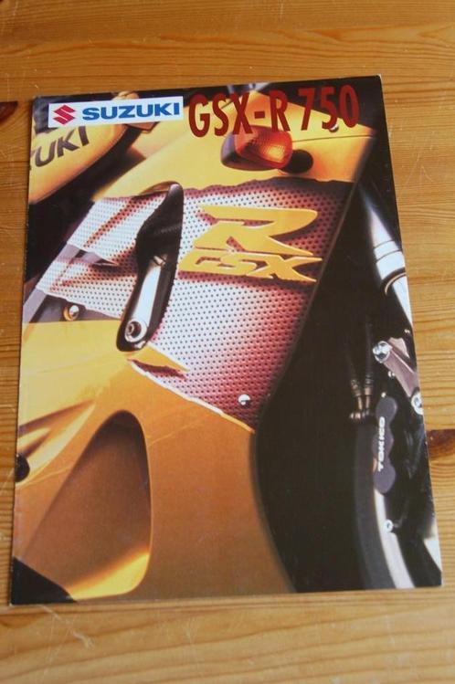 Suzuki GSX-R 750, Motoren, Handleidingen en Instructieboekjes, Suzuki, Verzenden